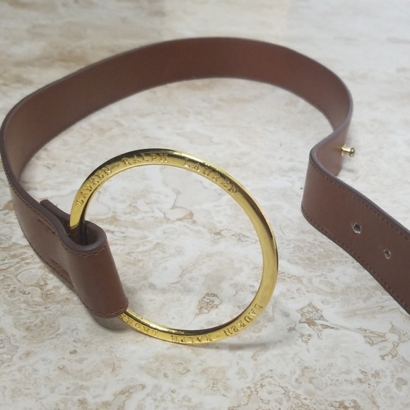 Lauren Ralph Lauren Accessories - LAUREN RALPH LAUREN Gold & Brown Belt